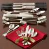 Pfaltzgraff 82-Piece Flatware Set - Pearl