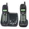Ativa A242 2.4GHz Dual-Handset Cordless Phone With Answering, Black