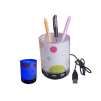 Four Port USB Hubs NightLight Pen Holder