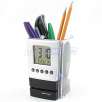 Multifunctional Pencil Holder w/ LCD Alarm Clock, Calendar, Temperature and Timer Mode