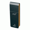 PQI 32GB i221 USB Flash Drive, Black/Orange