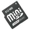 Dane-Elec miniSD Memory Card, 512MB