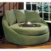 Roundabout Spring Green Low Circle Chair