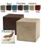 Deluxe Memory Foam Cube Ottoman