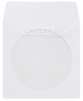 White CD/DVD Paper Sleeve with Window and Flap