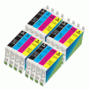 16-Pack Epson T060 Remanufactured Inkjet Combo
