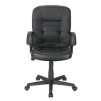 RS To�Go Ruvia Mid-Back Leather Chair + Office Depot Brand Economy Chair Mat For Low-Pile Carpets