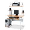 RS To�Go Pavilion II Computer Desk, 57 7/8"H x 47 1/10"W x 26 3/5"D, Cherry