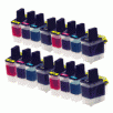 16-Pack Brother LC-41 Compatible Inkjet Combo for Brother MFC-210C/ 420CN/ 5440CN Printers
