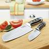 Cooks Pair of Santoku Knives