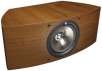 KEF IQ2C WALNUT 2 Way Walnut Q Series Center Channel Loudspeaker Luxurious Walnut Finish