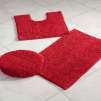 Scenario 420 3-Piece Cotton Bath Rug Set Bath Rug Set