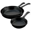 3 Pack Cast Iron Skillets