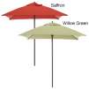 6-foot Square Patio Umbrella