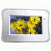 7" Widescreen PhotoShare 7D Digital Photo Frame (Silver/Transparent) Photoco 7D