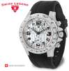 Swiss Legend 50041-02 Swiss Chronograph Stainless Steel Rubber Strap Mens Watch