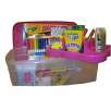 Crayola Pink Super Art Case + Free 2009 Crayola Calendar