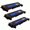 3-PACK Brother TN-350 (TN350) Compatible 2,500 Yield Black Toner Cartridge