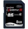 3 Pack Sandisk 8 GB Extreme III Secure Digital HC Memory Card
