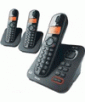 Philips CD1553B/17 DECT 6.0 Three Handset Cordless Phone with Digital Answering System