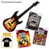 Guitar Hero Triple Game with Wireless Guitar Bundle for Wii, Xbox 360, PS2, PS3 for $90 + Free Shipping