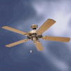 Kichler Brushed Brass Ceiling Fan 39bb010