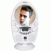 Jensen JCR-550 Stereo Shower Clock Radio & CD Player w/Fog-Free Mirror Jensen JCR-550-1 JCR-550