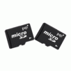 2 Packs of PQI 512MB Micro SD Card, microSD Memory Card (TransFlash) with SD Adapter