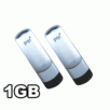 2 Packs of PQI U260 Traveling Disc 1GB USB 2.0 USB Flash Drive