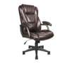 Nazario Bonded Leather Executive Chair, Roasted Chestnut