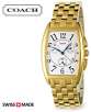 Coach 14600188 Morgan Collection Swiss Made Chronograph Gold Plated Stainless Steel Mens Watch