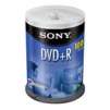 Sony� DVD+R Recordable Media Spindle 4.7GB/120 Minutes, Pack Of 100