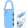 3 Digits Resettable Combination Padlock Lock CR-4,Random Color