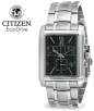 Citizen Eco-Drive AT0520-55E Caliber H50 Black Dial Sapphire Crystal Stainless Steel Mens Watch
