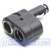 Dual Car Adapter Black