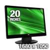 AOC 2019SW1 20" Widescreen LCD Monitor - 5ms, 1680 x 1050, 3000:1 Dynamic, VGA
