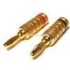 1 PAIR OF High-Quality Copper Speaker Banana Plugs - Closed Screw Type [JX-74043]