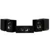 Gloss black Take-Classic series 5-speaker surround sound set