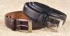 2-Pk. Leather Belts - Black & Brown