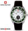 Swiss Military Sealander Series 06-4095-04-001-06 Swiss Made Stainless Rubber Strap 200M Mens Watch