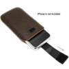 Leather Case w/ Pull Tab for Apple iPod Touch iPhone First Generation iPhone 3G iPhone 3GS