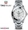 Tag Heuer Link Series WJ1111.BA0570 Swiss Made Stainless Steel Silvertone Dial 200M Mens Watch