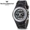 Technomarine Sport RSX02 Raft Collection Chronograph Black Gel 200M Diver Mens Watch + Extra Strap