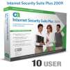 CA Internet Security Suite Plus 2009 - 10 User Pack Free After Rebate