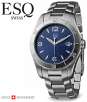 ESQ by Movado 07301172 Aston Collection Swiss Quartz Blue Dial Mens Watch
