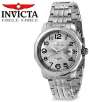 Invicta II 5773 Eagle Force Stainless Steel Flame-Fusion Crystal 100M Mens Watch