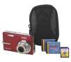 Kodak M1073 10.2 Megapixel 3x Zoom Red Digital Camera Bundle