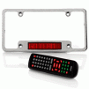 E-Plate Scrolling License Plate Frame Wit h Remote Control