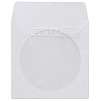 White Paper Sleeves for CD DVD Media  (100-pack)