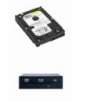 Western Digital WD5000AAKS 500GB Hard Drive + Lite-On IHOS104-06 4X SATA Blu-ray Rom Drive